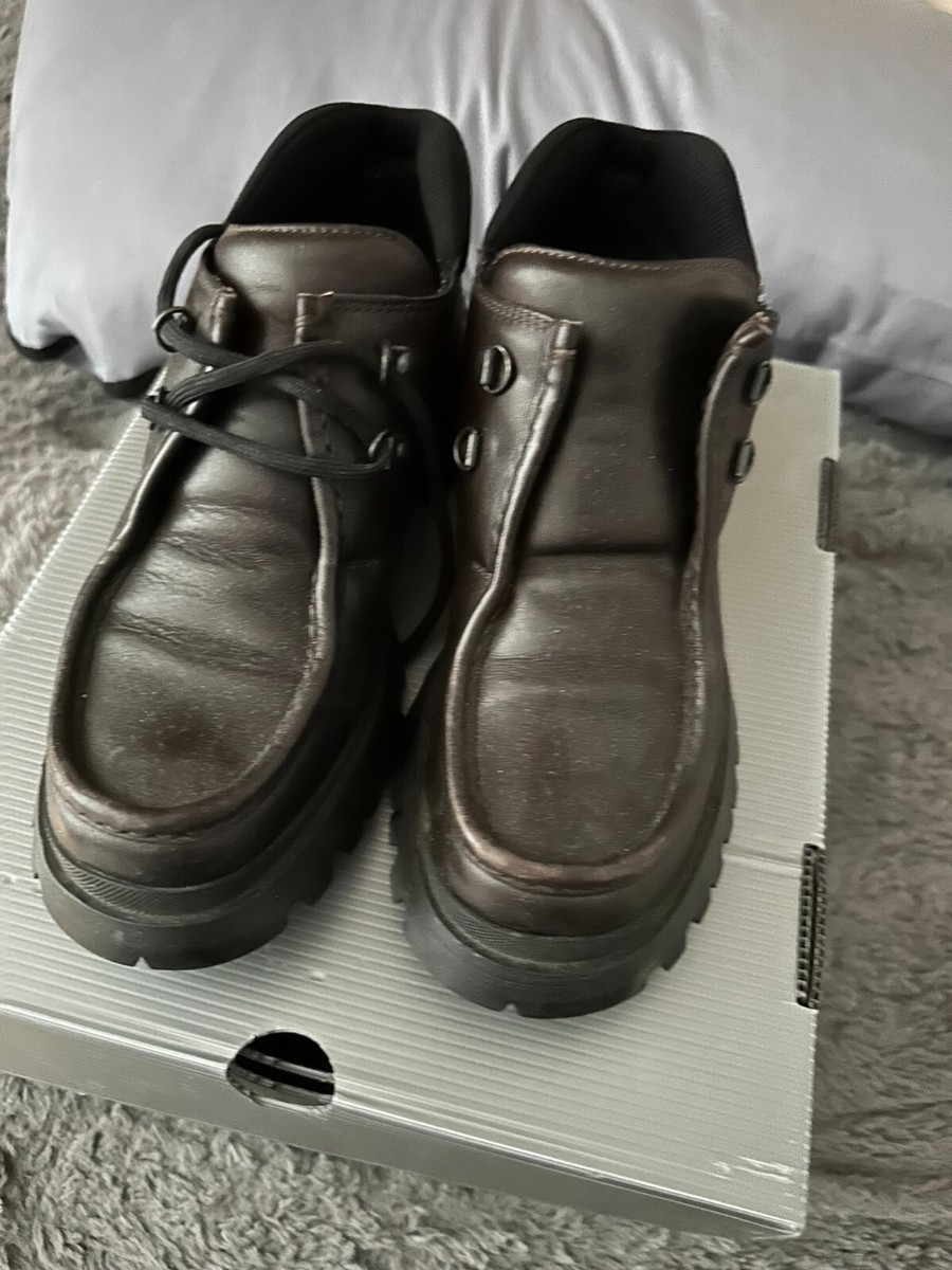 Prada Calzature Donna Moro Soft Calf+Odiss Size