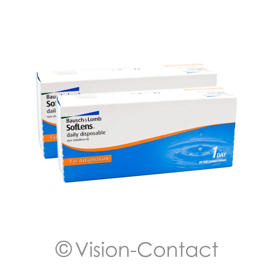 Bausch + Lomb - 2x SofLens daily disposable for astigmatism - 30er Box