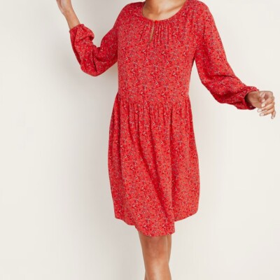old navy red swing dress Swing Dress Red Dress Old Navy Sleeveless Jersey Drop-Waist Swing Dress Old Navy