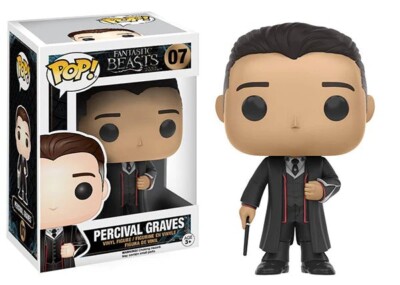 Funko POP! Fantastic Beasts Percival Graves Vinyl Figure #07 Damage