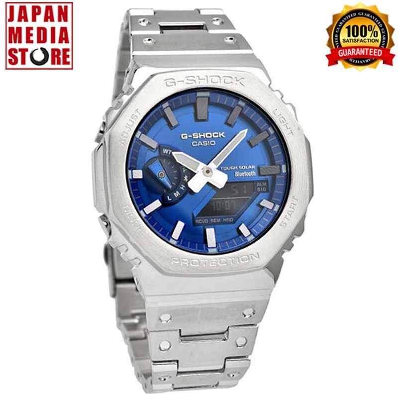 CASIO G-SHOCK GM-B2100AD-2AJF Blue x Full Metal Analog Digital Men