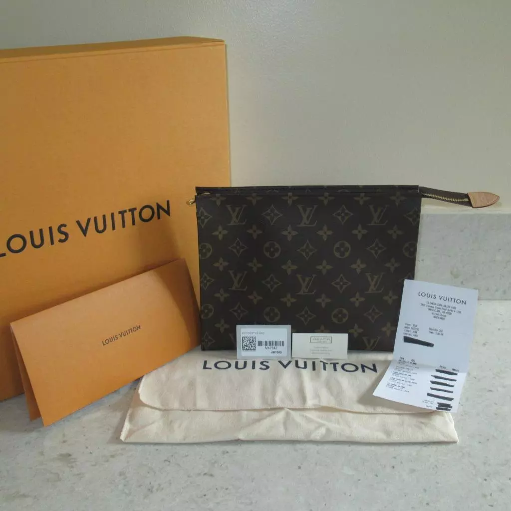 Louis Vuitton Monogram Canvas Cosmetic Pouch (Makeup