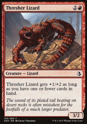 MTG Magic the Gathering Thresher Lizard (150/347) Amonkhet LP