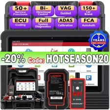 LAUNCH X431 Pros V + 5.0 PRO5 OBD2 Car Diagnostic Tool ECU Key Coding Scanner