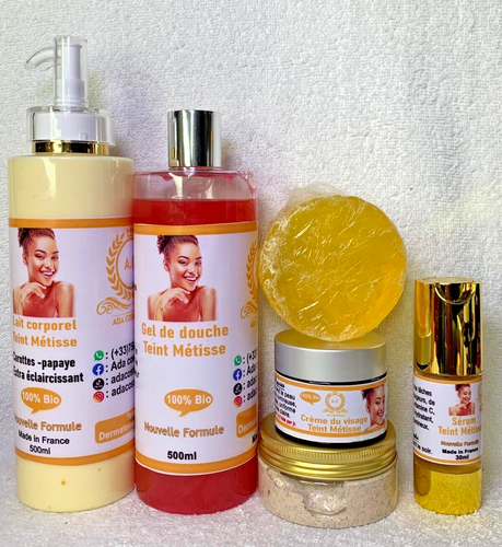 Gamme De Soins Métisse - Ultra éclaircissant Anti-imperfection - 1000ml/500g - Neuf