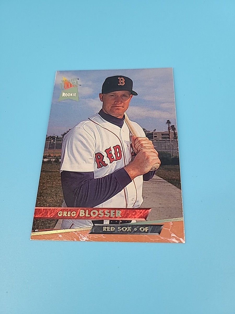 1993 Fleer Greg Blosser #506 Rookie Boston Red Sox Baseball Card
