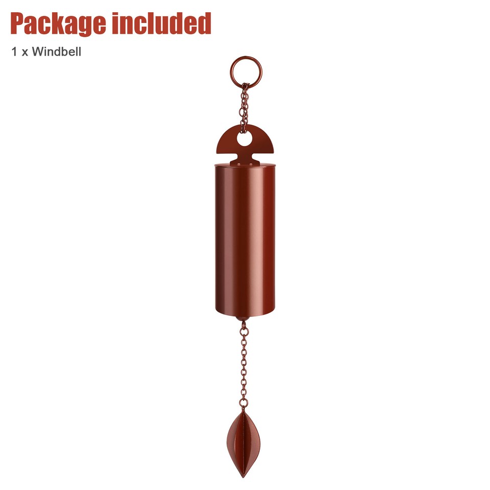Large Deep Resonance Serenity Bell Heroic Windchime Home Outdoor Yard ...