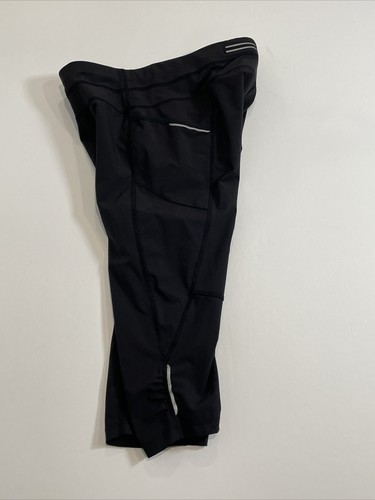 Athleta Dobby Be Free black Knicker Capri Stash Pockets 138478 XS Crop Legging - Picture 9 of 13