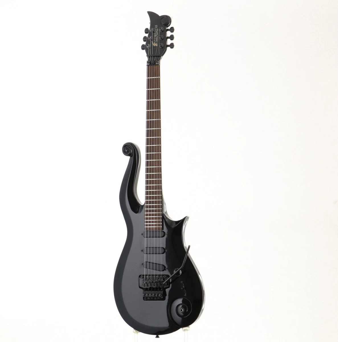 EDWARDS by ESP E S 100PR III Black Cloud Shape Electric Guitar