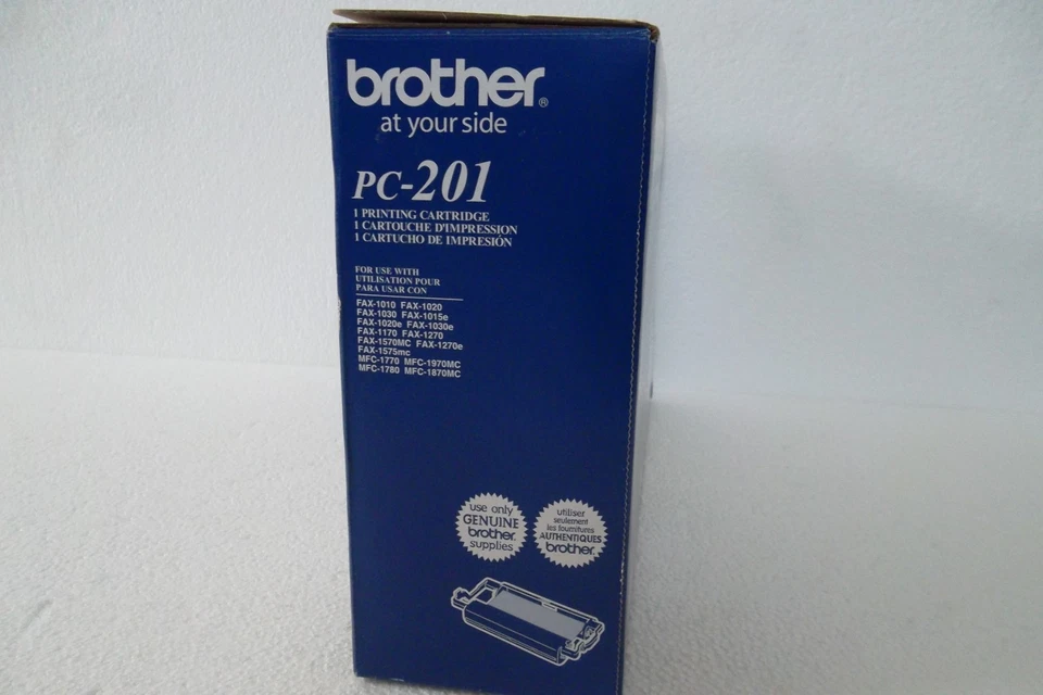 Brother PC-201 Print Cartridge Black Fax-11770mfc Fax-1030 450-Page PC201 NEW - Image 2 of 4