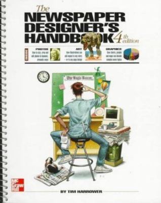 The Newspaper Designer's Handbook - 9780697327208, paperback, Tim Harrower