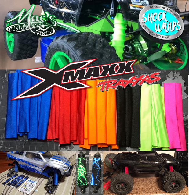 *HOT NEW* For Traxxas XMaxx Xmaxx Shock Boots Covers RC Spring
