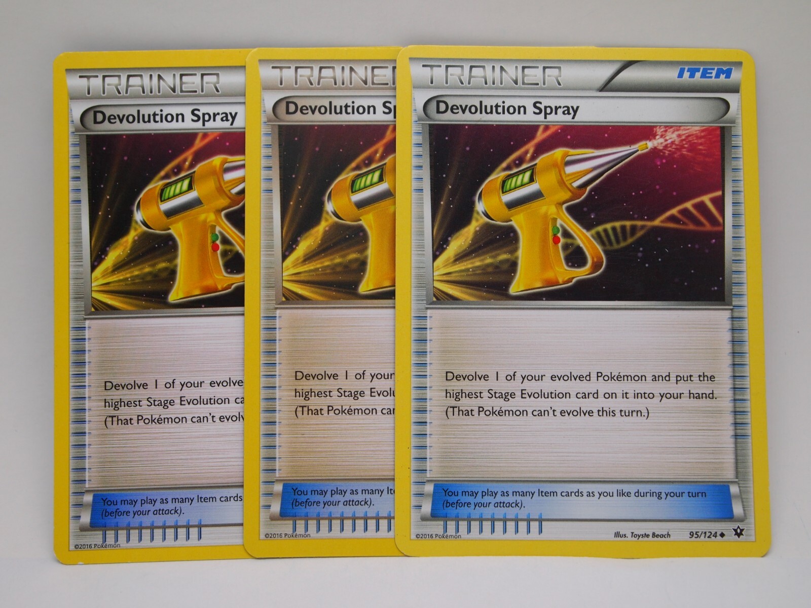 Pokemon DEVOLUTION SPRAY 95/124 - XY Fates Collide - - LP 3X | eBay