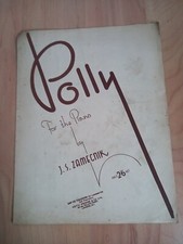 Polly for the Piano by JS Zamecnik Sheet Musi