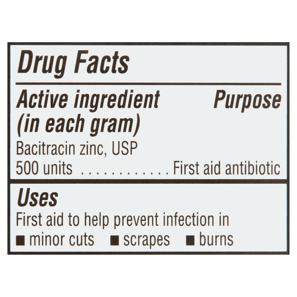Equate Bacitracin Zinc USP Ointment, 1 Oz..+ - Image 3 of 4