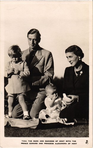 CPA TRH The Duke and Duchess of Kent BRITISH ROYALTY (1217540)