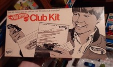 VINTAGE MATTEL HOT WHEELS REDLINE 1970 CLUB KIT FACTORY SEALED SQUARE BOX WEAR