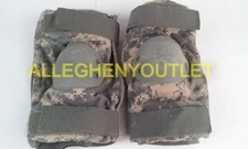US Military Army ACU Camo Elbow Pads, Paintball, Airsoft LARGE NICE