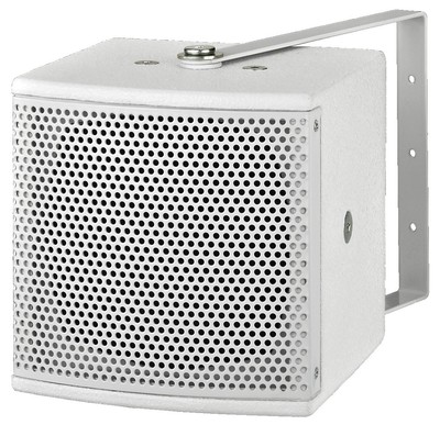 Monacor ESP-305/WS ELA-Miniatur- Lautsprecherbox 100-V-Beschallungsbox,Breitband