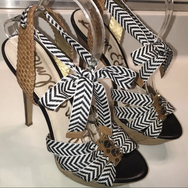 Sam edelman striped heels new arrivals