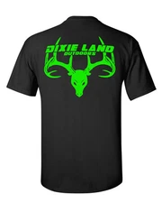 Hunting t shirt Dixie Land Outdoors Buck Deer long sleeve hunter apparel doe