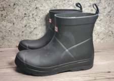Hunter Original Short Waterproof Rain Boots Black Women's 5 - 5.5