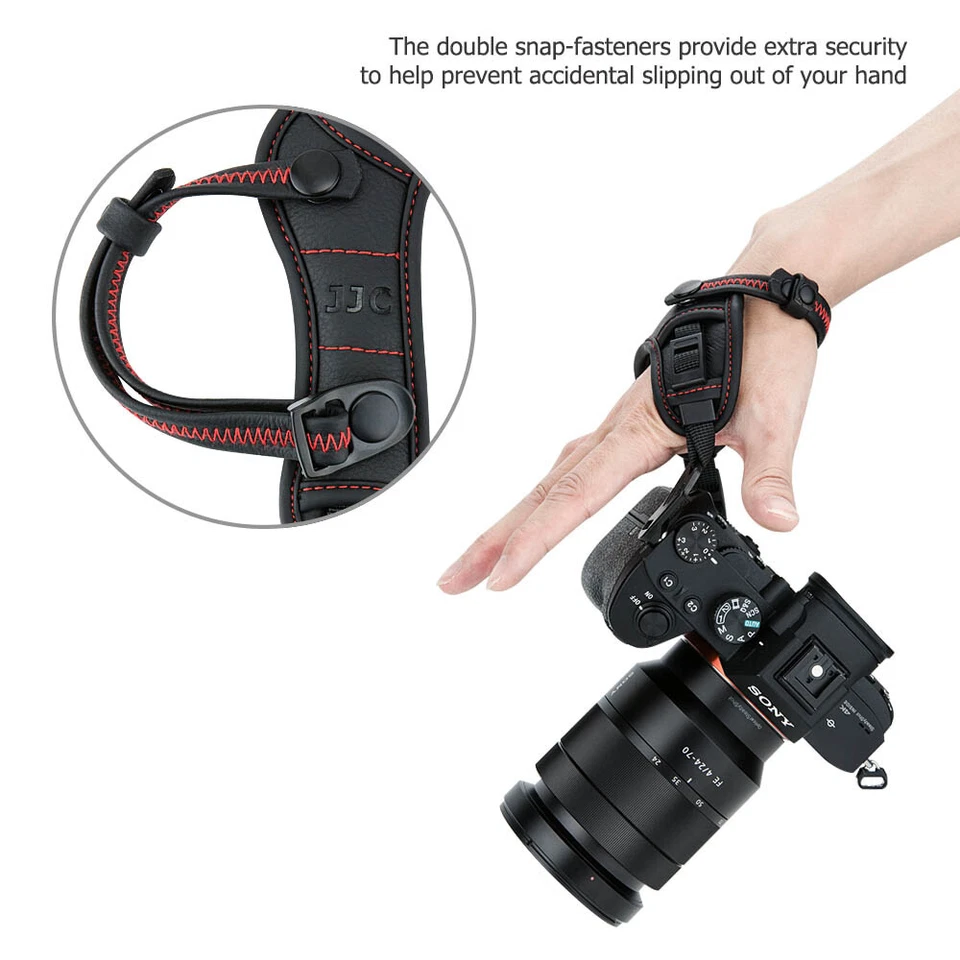Soft Hand Grip Wrist Strap fr Sony A7III II A7SIII II A7R III IV A6500 A6700 A7C - Image 4 of 4