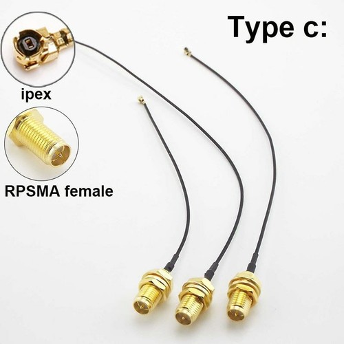 UFL/u.FL/IPX/IPEX to female SMA Antenna Pigtail Antenna Cable RG1.13SMA Wire - Zdjęcie 7 z 18