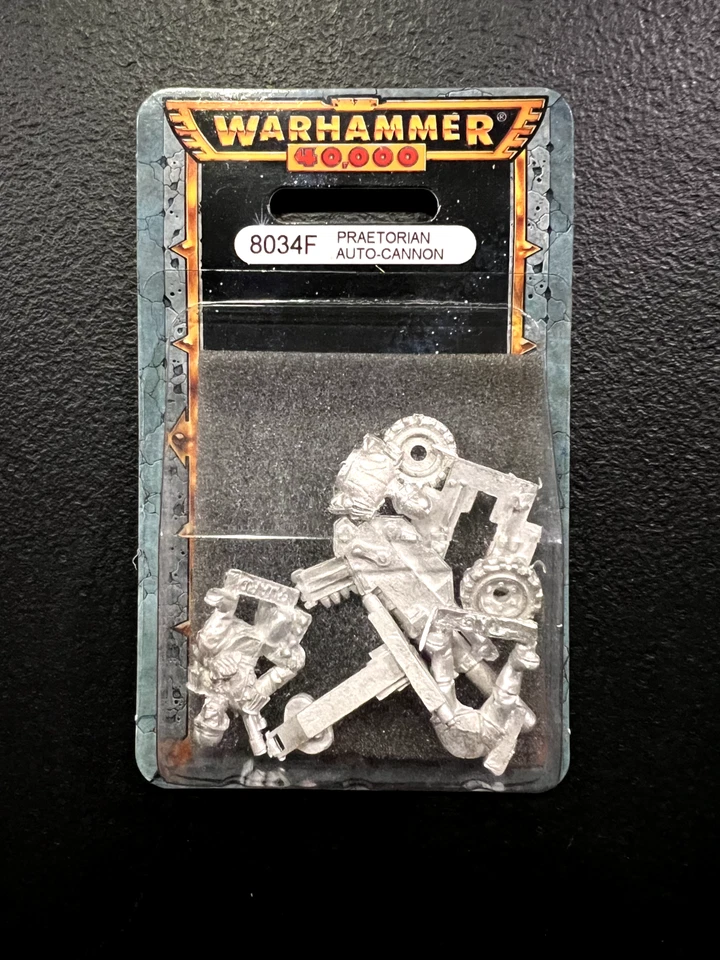 战锤 40K Praetorian Guard Blisters 1997 - 2000 金属锡纸复古罕见 — 第 3/4 张图片