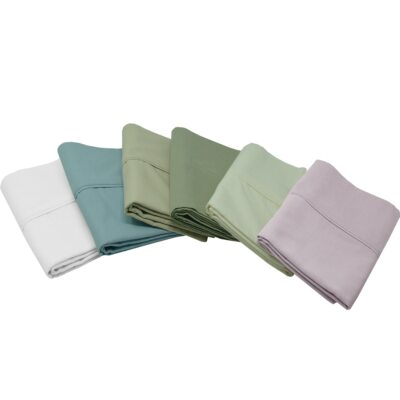 Pillowcases Cotton Percale 100% Cotton 250 Thread Count King Or Standard Size