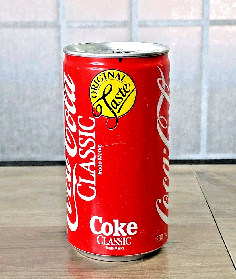 Canadian Coca-Cola Classic Original Taste Coke Can Bilingual