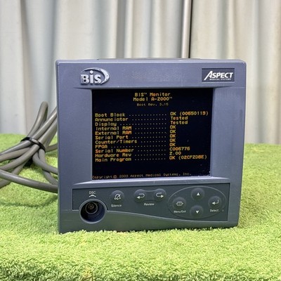 ASPECT BIS XP A-2000 / 185-0070 BRAIN MONITOR SYSTEM 3.31