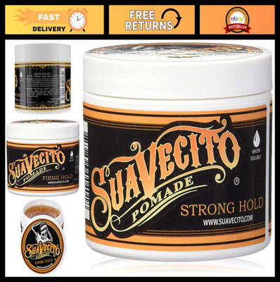 Strong Hold Hair Pomade for Men, 5 oz - Medium Shine, Water-Based, Easy Wash Out