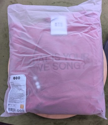 [Weverse] Official BTS Arirang L size Red hoodie WIYLS (UK dispatch)