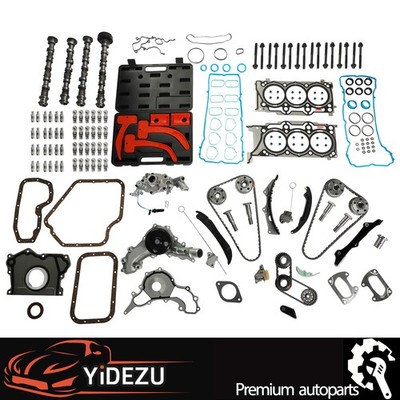 Engine Rebuild Lifters Timing Chain Kit For 2011-15 Chrysler Dodge Jeep Ram 3.6L