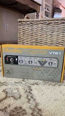 Studio Projects VTB1 Tube Mic Preamp Preamplifier with Plug, Box,  Manual