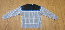 The Children's Place Striped Blue, Grey, Cream Sweater. Boys Size 4