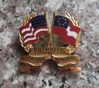 United Daughters of the Confederacy  UDC gold filled pin