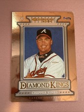 2004 Donruss - Diamond Kings Chipper Jones #21 Career Stat Line /305