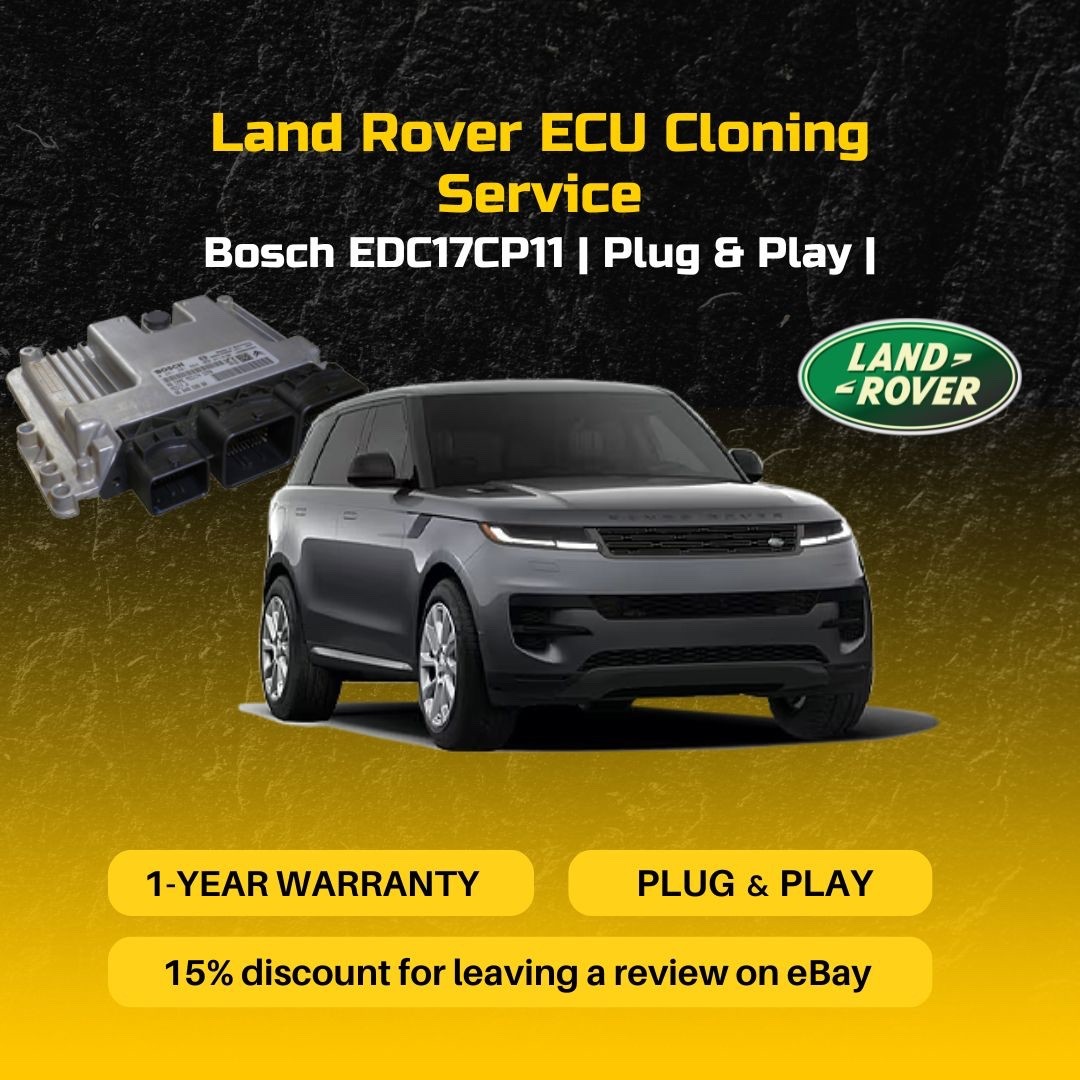 Land Rover ECU Cloning Service  Bosch EDC17CP11  Plug  Play 