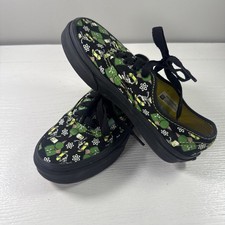 Vans x THE SIMPSONS VANS KIDS SHOES Authentic Glow In The Dark Bart Sz 1 Kids