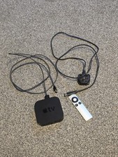 Apple TV 2nd Generation A1378 HD Media Streamer with Remote Control & HDMI Cable