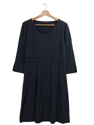 ZERO Langarmkleid Damen Kleid Gr. DE 40 schwarz Casual-Look