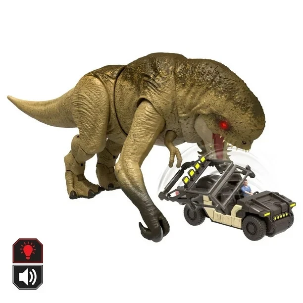 Jurassic World Rebirth Track N Chomp Distortus Rex Remote Control IN HAND NEW - Image 3 of 4
