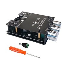 1 PC DC9 24V ZK-502MT Bluetooth 5.0 AUX Subwoofer Stereo Amplifier Board Module