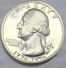 1976-S - PR - QUARTER HIGH-QUALITY CONDITION, DETAILED, UNC, GREAT DETAIL - 40%