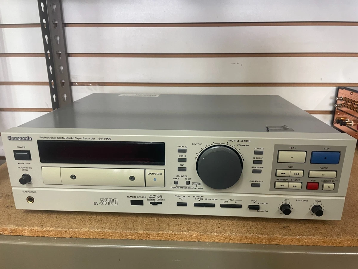 Panasonic DAT Tape Pro Audio Recorders for sale | eBay