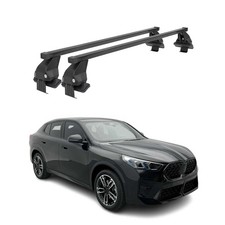 Menabo Dachträger Grundtäger für BMW iX2 U10 2024-2026 75kg Schwarz Stahl 2x
