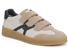 Veronica Beard Reagan Sneakers in Sand and Navy Size 8 1/2