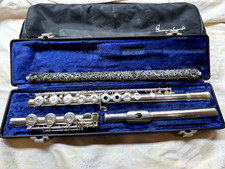 Vinatge Gemeinhardt 3SHB Flute - Elkhart USA c. 1975-1980 - Solid Silver Head